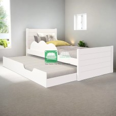 Andrea Single Size Bed frame with Single size Pull Away
