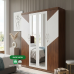 Vera All Metal Wardrobe Large All Metal Wardrobe Cabinet Vera All Metal Wardrobe Large All Metal Wardrobe Cabinet