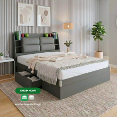Jarvis with Under Storage Full  size bed frame