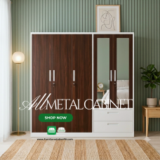 Katara Five (5) Door All Metal Wardrobe Cabinet Katara Five (5) Door All Metal Wardrobe Cabinet