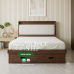 Sienna Modern Storage Double size Bed Frame Sienna Modern Storage Double size Bed Frame