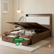 Sienna Modern Storage Double size Bed Frame