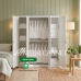 Bernice Swing door All Metal Wardrobe Cabinet