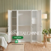Bernice Swing door All Metal Wardrobe Cabinet