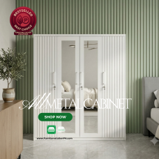 Marcus  All Metal Wardrobe Cabinet 