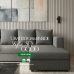 Venus Lshape sofa Linen Dark Gray(Left Chaise) Venus Lshape sofa Linen Dark Gray(Left Chaise)