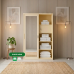 Abriana All-Metal Sliding Door Wardrobe Cabinet Abriana All-Metal Sliding Door Wardrobe Cabinet