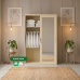 Abriana All-Metal Sliding Door Wardrobe Cabinet Abriana All-Metal Sliding Door Wardrobe Cabinet