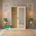 Abriana All-Metal Sliding Door Wardrobe Cabinet Abriana All-Metal Sliding Door Wardrobe Cabinet