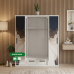 Altis All Metal Wardrobe Cabinet 