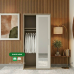 Stella Siim Sliding All Metal Wardrobe