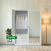 Verona Wave All Metal Wardrobe Cabinet Verona Wave All Metal Wardrobe Cabinet