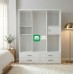 Bologna Three Door All-Metal Wardrobe Cabinet