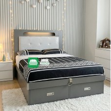 Artemis Full  size Storage Bed Headboard lights