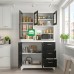 Elite Multi-Pantry All Metal Cabinet