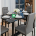 Onyx Luxe Dining Set for Six (6) Onyx Luxe Dining Set for Six (6)