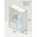 Verona Wave All Metal Wardrobe Cabinet Verona Wave All Metal Wardrobe Cabinet