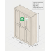 Kova All Metal Wardrobe Cabinet Kova All Metal Wardrobe Cabinet