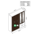 Katara Five (5) Door All Metal Wardrobe Cabinet Katara Five (5) Door All Metal Wardrobe Cabinet