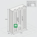 Ridge All Metal Wardrobe Cabinet