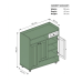 Baskin Premium All Metal Flexi-Storage (Shoes Bags Books Toys Kitchen) Baskin Premium All Metal Flexi-Storage (Shoes Bags Books Toys Kitchen)