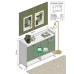 Aspen All Metal Flexi Storage (Shoes Bags Books Toys Kitchen) Aspen All Metal Flexi Storage (Shoes Bags Books Toys Kitchen)