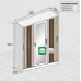 Brielle All Metal Wardrobe Cabinet Brielle All Metal Wardrobe Cabinet
