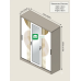 Bellini All Metal Wardrobe Cabinet Bellini All Metal Wardrobe Cabinet