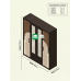 Basti All Metal Wardrobe Cabinet Basti All Metal Wardrobe Cabinet