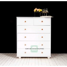 Classic Chest of Drawers in White