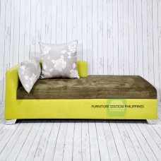 Compact size Lounge sofa in Avocado green