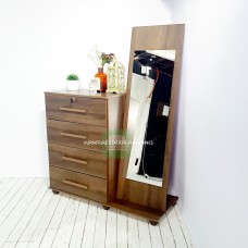 Vanity with 4 layer Chest of Drawers