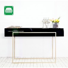 All Function Nordic Style Console Table Black
