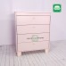 Four Layer Chest of Drawers ( Pastel Rose)