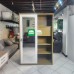 Justin All Metal Two Door Sliding Door Cabinet