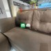 Ellis L shape sofa with stool