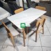 Justin Dining set for Four light oak