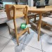 Caseo Rattan Back Dining set for Six Light Oak Color