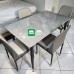 Celestia Dining set in Sinistered stone table for Four (4) Celestia Dining set in Sinistered stone table for Four (4)