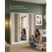 Brielle All Metal Wardrobe Cabinet Brielle All Metal Wardrobe Cabinet