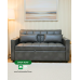 Everest Sofa Bed in Faux Leather 