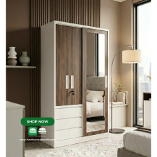 Balthazar All Metal Wardrobe Cabinet