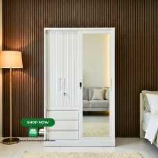 Brixen All Metal Wardrobe Cabinet