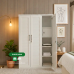 Ridge All Metal Wardrobe Cabinet