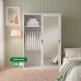 Aero Premium White All Metal  Sliding Door Wardrobe