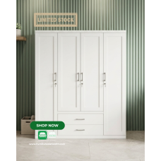 Sterling White All Metal Cabinet 