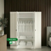Marcus Large  All Metal Compact Cabinet with Two Full size Mirror