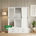Bologna Three Door All-Metal Wardrobe Cabinet Bologna Three Door All-Metal Wardrobe Cabinet