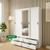 Bologna Three Door All-Metal Wardrobe Cabinet Bologna Three Door All-Metal Wardrobe Cabinet