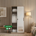 Serina 90 All Metal Wardrobe Cabinet Serina 90 All Metal Wardrobe Cabinet